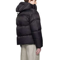 Vente en gros Veste d'hiver zippée matelassée en duvet pour hommes Manteau bouffant au design personnalisé