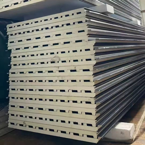 Panneau sandwich en aluminium isolé pour toiture en PU/Pir, prix de gros, pour bâtiments d'entrepôts, fabriqué en Chine - Product Image 2