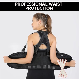 Ceinture lombaire ajustable pour hommes et femmes, soutien confortable pour les épaules et le dos, correcteur de posture avec soulagement de la douleur pour le fitness - Product Image 5