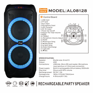 AMAZ — son <span class=keywords><strong>HIFI</strong></span> sans fil, haut-parleur personnalisé, grande puissance, bluetooth PA, nouveau modèle privé - Product Image 4