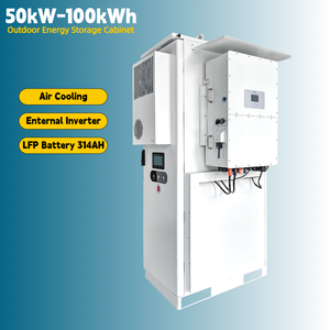 Deye Inverter 50kw 358V 50kw 100kwh 112.5kwh năng lượng ESS Eve 3. 2v314a mb31 ESS pcs 220V 380V LiFePO4 pin làm mát không khí ngành công nghiệp - Product Image 1