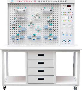 แพลตฟอร์มการฝึกอบรม PLC แบบแยกส่วนสำหรับการทำงานอัตโนมัติขั้นสูงแพลตฟอร์มสำหรับตัวควบคุมที่สามารถตั้งโปรแกรมได้จริง - Product Image 4