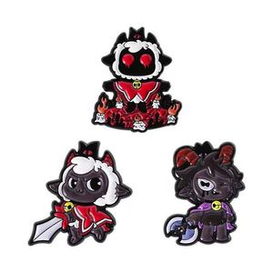 แกะสังกะสีหล่อเกมแกะผู้นำแกะศักดิ์สิทธิ์บิชอปแพะชั่วร้าย-ชุบนิกเกิลสีดำของขวัญนักเล่นเกมขายส่ง - Product Image 6