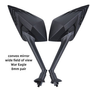 Rétroviseurs de <span class=keywords><strong>moto</strong></span> CNC en aluminium, <span class=keywords><strong>clignotants</strong></span> <span class=keywords><strong>intégrés</strong></span>, rétroviseur <span class=keywords><strong>avec</strong></span> lumière Led - Product Image 4