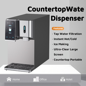 RO浄水器付き製氷機 - 瞬間湯沸かし＆冷水、<10 ℃   氷水、5インチHDスクリーン、水道水フィルター、ポータブル - Product Image 4