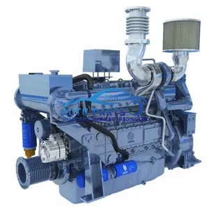 Stokta su soğutmalı 500hp Wp12 deniz motoru Wp12c500-21 Ccs sertifikası ile