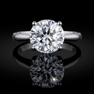 Anillos de Plata de Ley 925 con Diseño Clásico y Moderno, Anillos de Compromiso y Boda Sencillos con Circonita Brillante, Gran Venta - Product Image 3