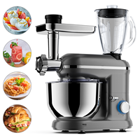 Mélangeurs sur socle multifonctionnels pour cuisine domestique, personnalisables en usine, pour pâte et gâteaux, 4.5L 5.5L, en SUS304