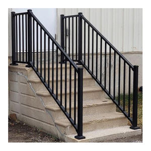 עיצוב מודרני פלדה מגולוון מקורה פלדה אלומיניום מרפסת מעקה מדרגות מעקה מעקה מעקה מעקה מעקה מעקה מעקה מעקה - Product Image 1