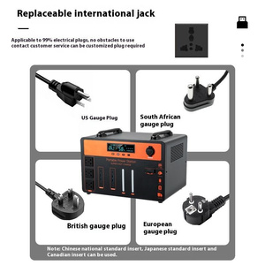 Stazione di Alimentazione Portatile per Esterni con Batteria Solare ad Alta Efficienza 2000W per Backup Energetico - Product Image 3