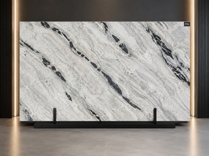 Losa de Cuarcita Blanca Natural <span class=keywords><strong>del</strong></span> Océano Atlántico de Tamaño Personalizado para Encimeras, Revestimiento de Paredes, Muebles de Baño y Proyectos de Piedra - Product Image 2