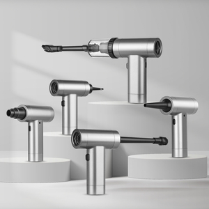 Điện không khí bụi Buster cầm tay chân không cho xe mini Thảm sạch hơn cầm tay máy hút bụi không dây xe Khăn lau bụi - Product Image 1