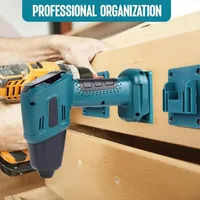 Support d'outils électrique mural, résistant à l'usure, robuste, support de batterie mural, facile à utiliser, Durable pour Makita 18V