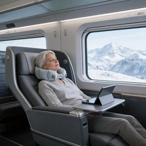 Almohada <span class=keywords><strong>de</strong></span> Viaje <span class=keywords><strong>Inflable</strong></span> Compacta y Ligera <span class=keywords><strong>de</strong></span> Primera Calidad para Llevar Ultra Portátil en el Bolso o el Bolsillo <span class=keywords><strong>de</strong></span> la Chaqueta - Product Image 2