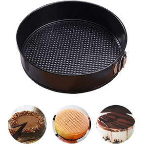 Chảo Dạng Lò Xo Thép Cacbon Tròn Chống Dính Giá Rẻ Nhà Máy Có Đáy Tháo Rời - Product Image 3