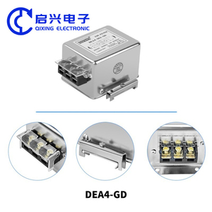DEA4-GD hiệu suất cao đường sắt cài đặt 3A 6A 10A 20A 230V Single phase AC <span class=keywords><strong>EMI</strong></span> Lọc - Product Image 3