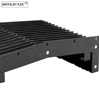 Couverture de soufflet flexible pour machine CNC, couverture de rail télescopique