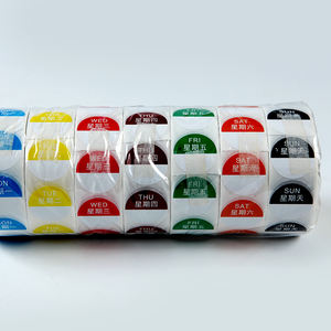 Autocollants adhésifs rectangulaires transparents et imperméables en PET/PVC/PP pour étiquettes d'emballage cosmétique (rouge à lèvres, peau, dentifrice, shampoing) - Product Image 4