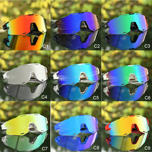 Gafas de <span class=keywords><strong>Ciclismo</strong></span> Polarizadas CE UV400 con Montura TR90, <span class=keywords><strong>Lentes</strong></span> de Protección UV, Para Exterior, OEM, Logotipo Personalizado, Protección UV, Gafas Deportivas <span class=keywords><strong>MTB</strong></span> - Product Image 5