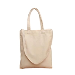 Grand sac fourre-tout personnalisé imprimé pour femme, idéal pour les livres et la plage, fabriqué en toile unie - Product Image 1