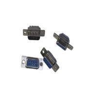 Conectores DB9 D-Sub Macho/Hembra de 9 Pines con Terminales de Soldadura, Conector Serial RS232 para Escáner de Código de Barras y Computadora, Venta al Por Mayor de Fábrica