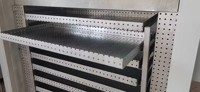 Horno Eléctrico Pequeño para Recubrimiento en Polvo, Horno Industrial de Curado por Lotes para Piezas Metálicas y Llantas, Certificado CE, Secado Multicajón