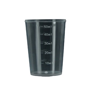 Vaso Medidor de Plástico de 50 ml (En Stock), Vaso Medidor Pequeño de 50 ml, Vaso Medidor de Plástico Graduado, Cilindro de Medición de Laboratorio - Product Image 2