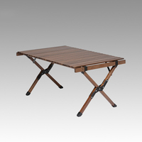 Table pliante en bois de camping JADE, vente chaude, table de pique-nique portable pliable, table de camping pliable pour l'extérieur