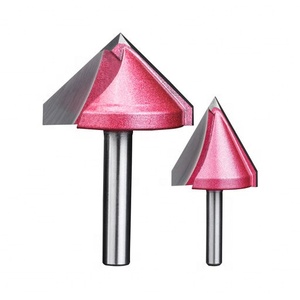 6*22*120 bằng V Shape Phay Máy Cắt, CNC Router Bits, gỗ Khắc Công Cụ Trên 3D Máy Khắc Cắt Cắt - Product Image 5