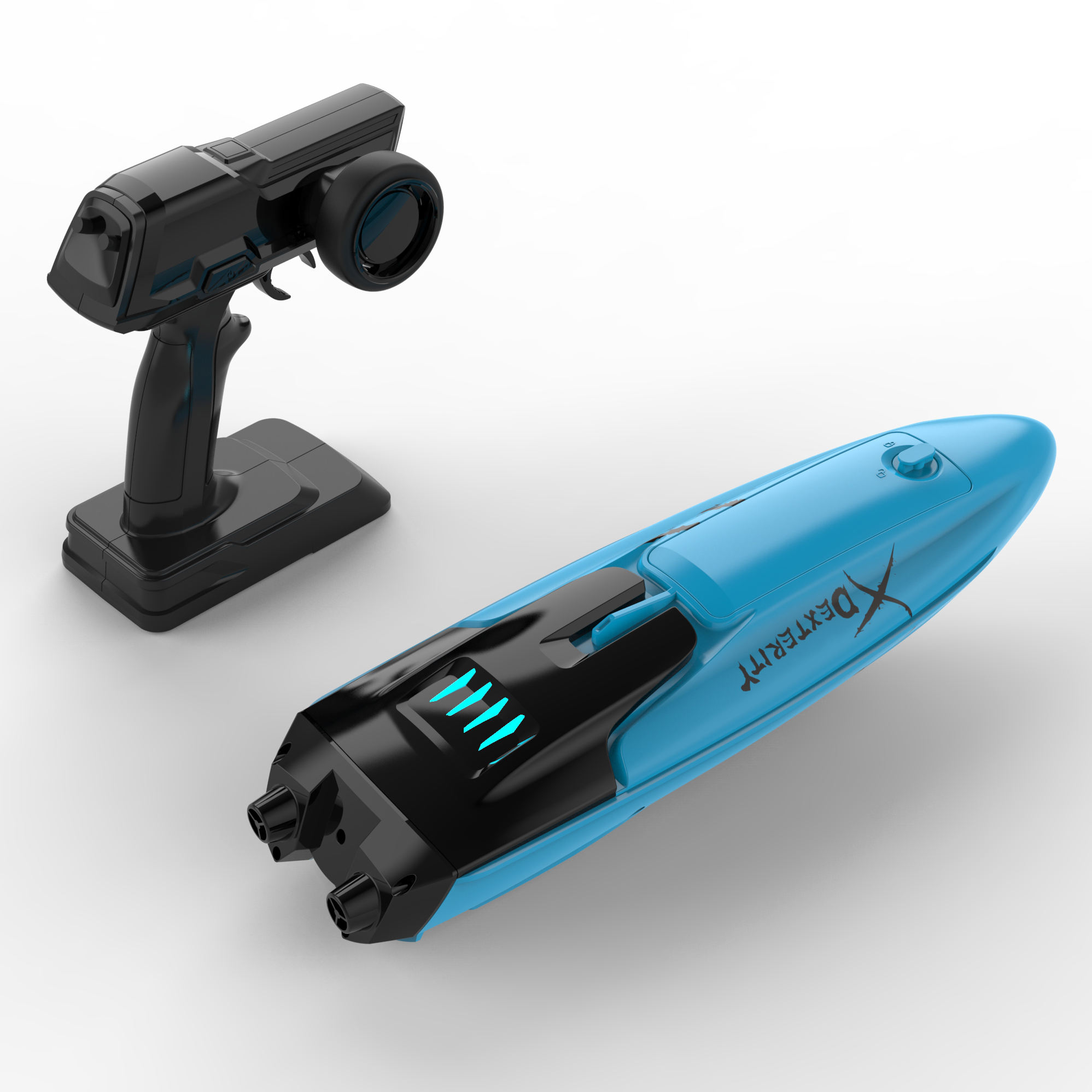 Toy Boat Remote Control Boat With Underwater Camera 6Ch RC