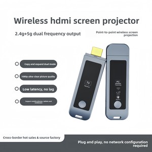 Appareil de mise en miroir d'écran sans fil point à point, sans connexion Internet requise, Plug-and-Play pour écran de télévision - Product Image 2