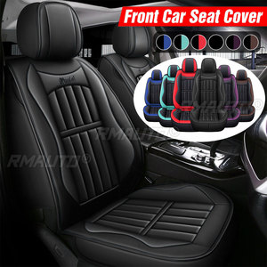 1/2 Fundas de Asiento Delantero para Auto, Funda de Asiento de Cuero PU, Antideslizante, Protector de Asiento, Universal para BMW, VW, Toyota - Product Image 1
