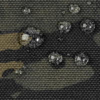 Tissu d'habillement d'extérieur RTS 100%Poly ATY Cordura 1000D anti-déchirure noir imprimé camouflage CP camouflage enduit PU
