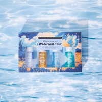 Parfum Kosy Mosy Sweet Banana pour femmes, parfum fruité unique, 40 ml * 4, spray corporel, parfum banane