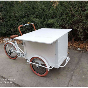 Tricycle de livraison de café tout-en-un, vélo mobile pour la vente de nourriture, tricycle de transport de café - Product Image 5