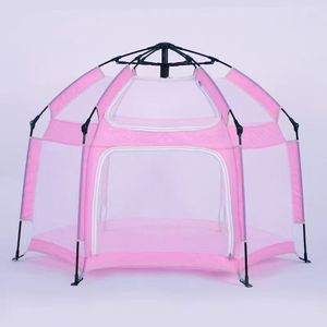 Tenda da Campeggio Portatile e Pieghevole per Bambini, Casetta da Giardino, Box di Sicurezza Impermeabile e Antistrappo per Interni ed Esterni - Product Image 5