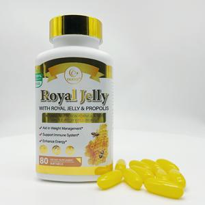 Complexe nutritionnel de gelée royale, complément alimentaire en capsules molles, extrait de plantes - Product Image 2