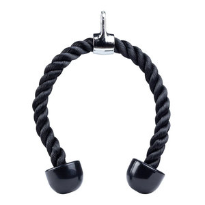 High-Quality Steel Non-Slip Tricep Rope for Gym Fitness Equipment Adjustable Gym Equipment Strength Training Tricep Rope - Product Image 1