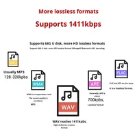 Carte de décodage de qualité audiophile ZK-PT2-RPO zéro-bruit pour Module amplificateur Bluetooth 5.1 décodeur HiFi électronique isolé
