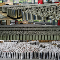 Extincteur à batterie au lithium pour centre de données, en acier inoxydable, Coldfire, certifié CE, portable, sur roues, classe A/B/C/D/K/L, 14 bars