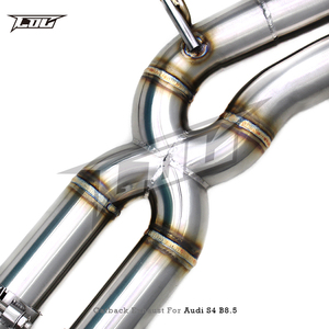 Tuyaux d'échappement Catback Valvetronic d'usine pour <span class=keywords><strong>Audi</strong></span> S4/S5 B8.5 3.0T 2013-2019 silencieux de tuyau d'échappement en acier inoxydable - Product Image 5