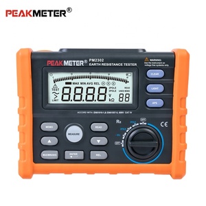 เครื่องวัดความต้านทานดิน Peakmeter Ms2302 <span class=keywords><strong>ราคา</strong></span>ขายส่งต่ำสุด ประสิทธิภาพสูง - Product Image 1