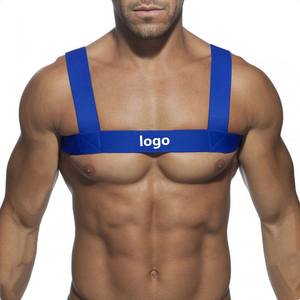 Vasthoudendheid Body Harnas Voor Man Bondage Riem Ademende Homo-Feestkleding Laat Je Spieren Zien - Product Image 5