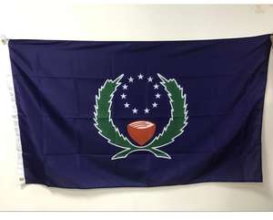 Stock <span class=keywords><strong>de</strong></span> alta calidad 100% poliéster 3*5 pies POHNPEI <span class=keywords><strong>BANDERA</strong></span> con dos ojales - Product Image 1