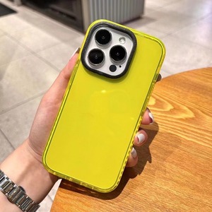 Custodia per telefono trasparente di colore puro brillante per iPhone per <span class=keywords><strong>Huawei</strong></span> PC <span class=keywords><strong>accessori</strong></span> per <span class=keywords><strong>cellulare</strong></span> custodia per <span class=keywords><strong>cellulare</strong></span> - Product Image 1