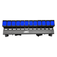 LIRO NEW 12x60W Matrix DMX512 Moving Head Effect Lights RGBW Wash Beam LED Stage Light pour Bar, Spectacle, Club, Événement