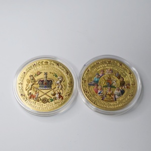 Nouvelle Arrivée Exceptionnelle : Pièce Commémorative 3D Couronne Royale de la Reine <span class=keywords><strong>Elizabeth</strong></span> <span class=keywords><strong>II</strong></span> 1926-2026 – Héritage du Devoir – Cadeau de Collection pour les Fans du Royaume-Uni - Product Image 2