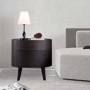 Fashion Italian Oval <strong>Bedside</strong> Nightstand Deluxe <strong>Tiny</strong> Bedroom <strong>Bedside</strong> Chest Nordic Modern Night <strong>Table</strong> Furniture - Product Image 4
