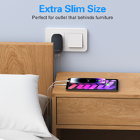 Chargeur rapide pour téléphone portable pliable ultra-fin PD20W de Singapour, nouveau design, souvenir de voyage, produit certifié