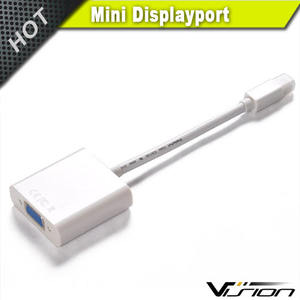 Convertidor de <span class=keywords><strong>cable</strong></span> adaptador <span class=keywords><strong>Thunderbolt</strong></span> Mini DisplayPort macho a <span class=keywords><strong>VGA</strong></span> hembra - Product Image 5